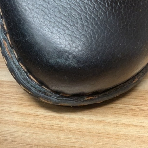 Boc Born Concept women's size 9 black leather slip ons - Picture 9 of 12